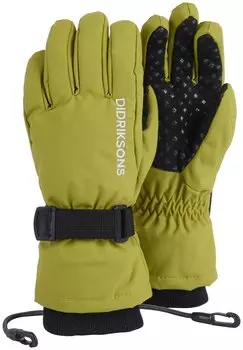 Перчатки детские Didriksons BIGGLES FIVE KIDS GLOVES, морская капуста, 502692
