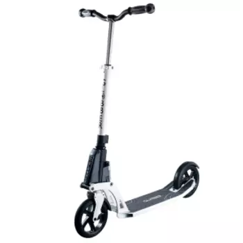 Самокат Globber ONE K ACTIVE, складной, двухколесный, нагрузка до 100 кг, белый, 498-182