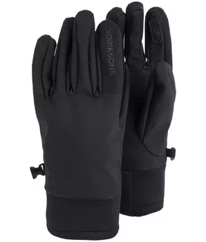 Перчатки Didriksons ISA SOFTSHELL GLOVES, 060 черный, 503539