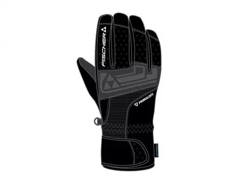 Перчатки Fischer Comfort Extra, warm black(черный), 2017-18