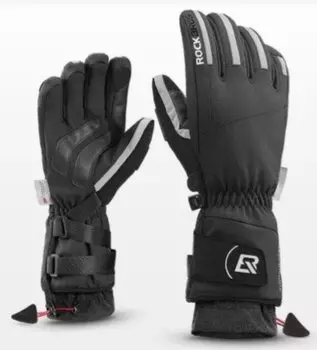 Перчатки горнолыжные ROCKBROS, черные, RB_16410241005 (размер: L, цвет: черные.)
