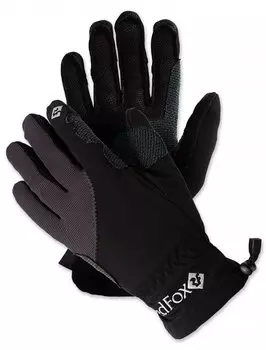 Перчатки RedFox Softshell Technogloves, черный/серый