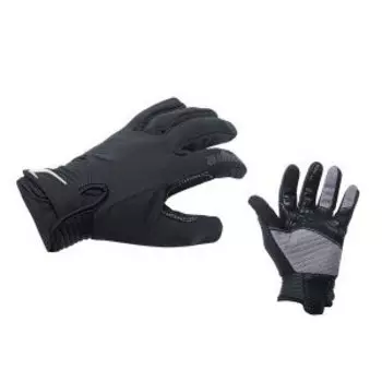 Перчатки велосипедные AUTHOR Windster Light X24, гель/лайкра/синт.кожа, черные, 8-7131144