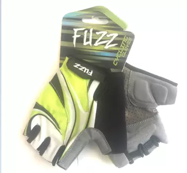 Перчатки велосипедные FUZZ LADY COMFORT, женские, лайкра, на липучке, зеленый, 08-202511 (Размер: M)