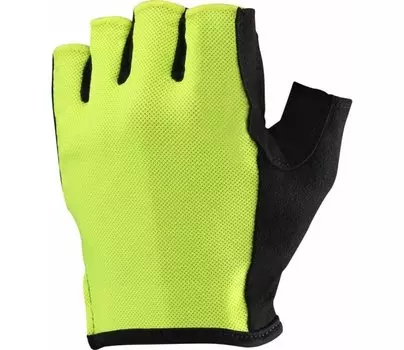 Перчатки велосипедные MAVIC ESSENTIAL, короткий палец, жёлтый/чёрный, 2021, LC1112000 (Размер: S)