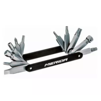 Набор инструментов Merida, ножик ,12in1 High-end Mini Tool for tool Box 80гр. Black/Grey