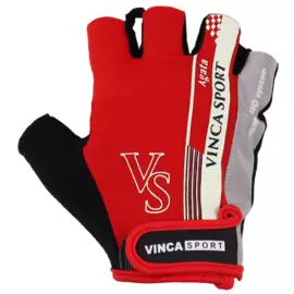 Перчатки велосипедные VINCA SPORT Agata, красные (Размер: XXL)