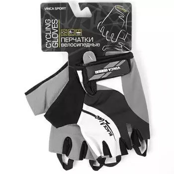 Перчатки велосипедные Vinca Sport, Black line, VG 949 Black line (Размер: S)
