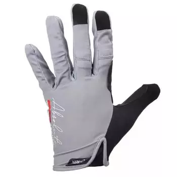 Перчатки велосипедные Vinca sport, длинные пальцы, серые, VG 925 Vinca sport (Длина: XL, Цвет: серые)