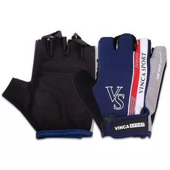 Перчатки велосипедные VINCA SPORT Donato, синие, VG 910 Donato (Размер: XL)