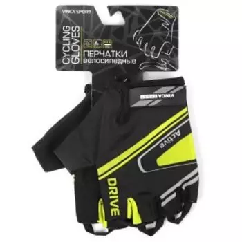 Перчатки велосипедные Vinca Sport, Drive yellow, VG 927 Drive yellow
