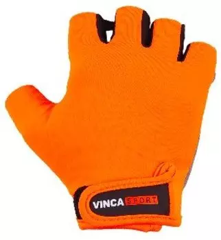 Перчатки велосипедные Vinca Sport, детские, оранжевый, VG 985 orange (Размер: 4XS)