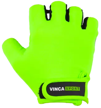 Перчатки велосипедные Vinca Sport, зеленые, VG 948 (Размер: XXL)