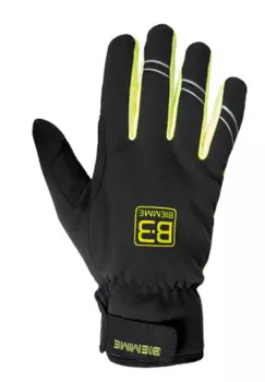 Перчатки велосипедные зимние Biemme CIMONE, неопрен, черный, A61L101M (Размер: XL)