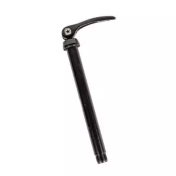 Ось передняя для втулки NOVATEC алюминиевая, 15х148 мм, на эксцентрике, черная, 5-321097