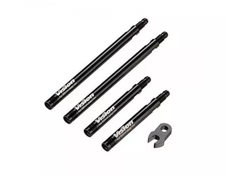 Переходник FSA Vision Extention, для подкачки колес, 60 мм, черный, 752-0670000001