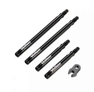 Переходник FSA Vision Extention, для подкачки колес, 70 мм, черный, 752-0670000002