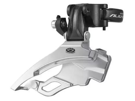 Переключатель передний Shimano Alivio M431 , для 9 ск, универсальная тяга и хомут крепления, EFDM431