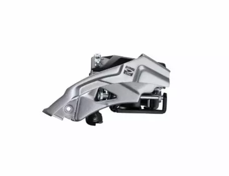 Переключатель передний Shimano Altus, M2000, 3x9 скоростей, 40T, черно-серебристый, без упаковки, AFDM2000TSM6