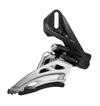 Переключатель передний SHIMANO Deore M4100-D, side-swing, direct mount, для 2x10 Speed, угол 64-69, для 38T, IFDM4100D4