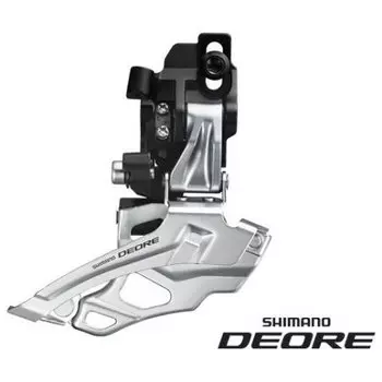 Переключатель передний Shimano Deore M616-D, для 10 ск, универсальная тяга и хомут, IFDM616D6L