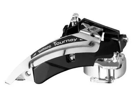 Переключатель передний SHIMANO Tourney TX50-6, универсальная тяга, 31.8, без упаковки, AFDTX50M6