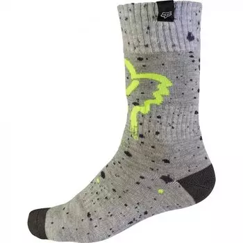 Носки подростковые Fox MX Nirv Youth Sock, серо-желтый 2017