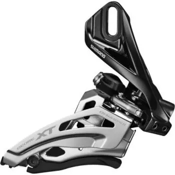 Переключатель передний SHIMANO XT M8020-D, direct mount, side-swing, 2X11, верхняя тяга, IFDM8020D6