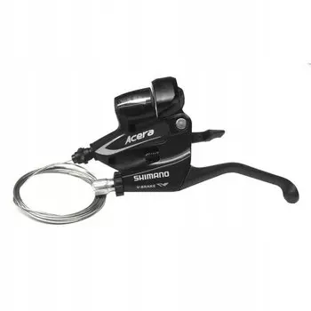 Переключатель SHIMANO ACERA ASTM360R (шифтер+тормозная ручка), 8 скорости, правая, черная, 2-8102