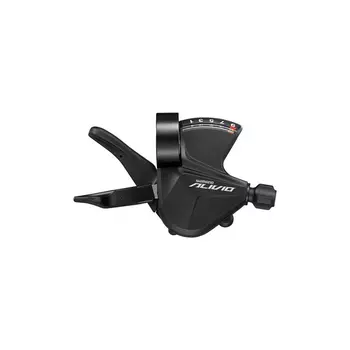 Переключатель SHIMANO ALIVIO M3100-R, правый, 9 скоростей, на хомут, c индикатором, трос 2050мм, ESLM3100RA