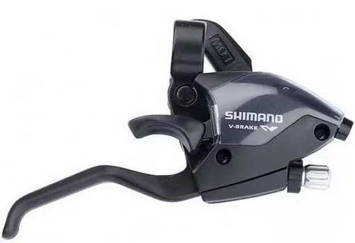 Переключатель SHIMANO ALTUS ASTEF51R8 (шифтер+тормозная. ручка), 2 пальца, 8 скоростей, правый, черный, 2-8629