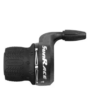 Переключатель скоростей SUNRACE TSM27.L3L0.0S1.OE M27, левый, 3S, трос 1700мм с тефлоновой смазкой, 06-201361