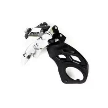 Переключатель скоростей велосипедный SHIMANO Alivio FD-M410-E, передний, для 42-22T, универсальная тяга, ST (370148)