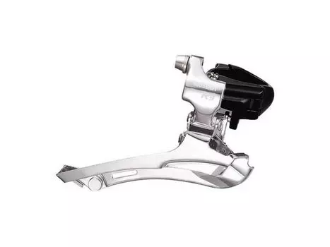 Переключатель велосипедный передний MICROSHIFT, 2x9 скоростей, нижняя тяга, хомут 31,8/34,9, FD-R352