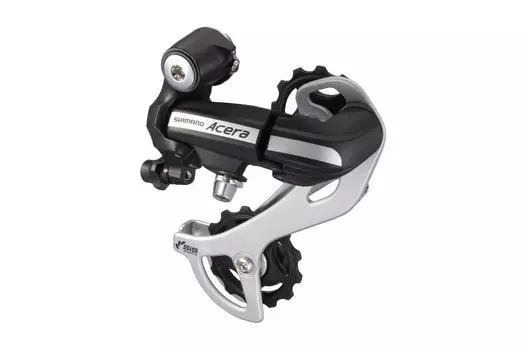 Переключатель велосипедный Shimano Acera RD-M360, задний, 7/8 скоростей, на ось, длинная SGS, черный, 370042, LU010200