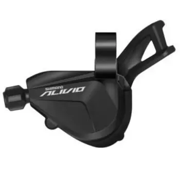 Переключатель велосипедный SHIMANO ALIVIO, 2 скорости, без индикатора, левый, трос 1800 мм, ASLM31002LB, черный, 2-8222