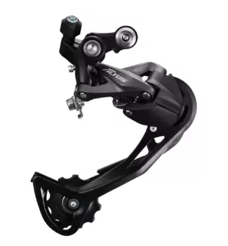 Переключатель велосипедный SHIMANO ALTUS ARDM2000SGL, задний, 8-9 speed, без упаковки, черный, ARDM2
