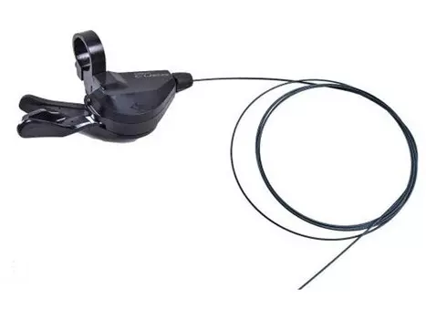 Переключатель велосипедный SHIMANO CUES SL-U600010R RAPIDFIRE PLUS 10ск. правый+трос 2050мм, черный, 00-180871