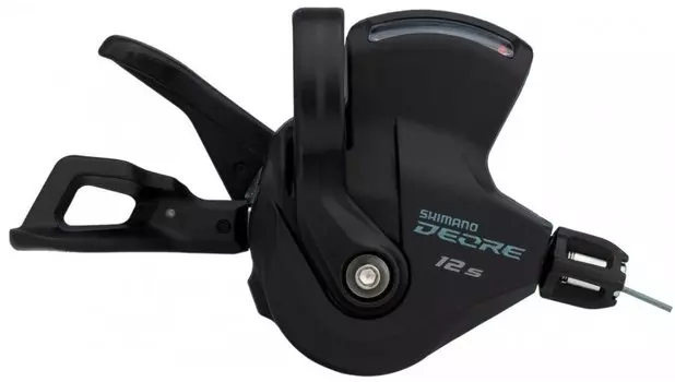 Переключатель велосипедный SHIMANO DEORE, M6100-R, правый, 12 скоростей, I-Spec EV, трос 2050 мм ISLM6100IRAP, 2-720481