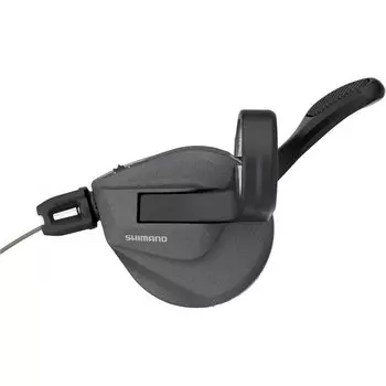 Переключатель велосипедный SHIMANO DEORE XT, передний, левый, 2 скорости, трос 1800мм, M8100, черный, 2-8264