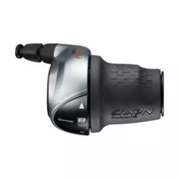 Переключатель велосипедный SHIMANO NEXUS, грипшифт, 8 скоростей ESLC60008DXS210LA3, серебристый, 2-720330