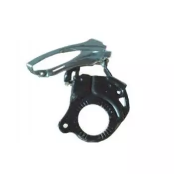 Переключатель велосипедный SHIMANO, передний, 28.6 мм, под каретку, серебристый, EFDCT92EBDS6N