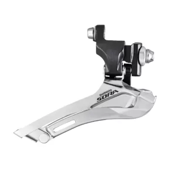 Переключатель велосипедный SHIMANO SORA FD-3500, передний, 2х9, универсальная тяга, AFD3500F