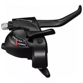 Переключатель велосипедный SHIMANO TOURNEY ASTTX800R8AL, шифтер и тормозная ручка, 8 скоростей, правый, 2 пальца, 2-8307