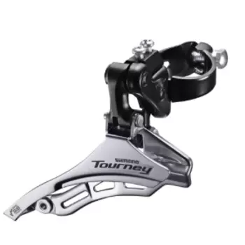 Переключатель велосипедный SHIMANO Tourney FD-TY300, передний, 34,9мм, нижняя тяга, AFDTY300DSDL6