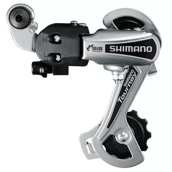 Переключатель велосипедный SHIMANO TOURNEY RD-TY21-B, задний, SS 6-скоростей, серебристый, ARDTY21BSSDS