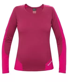 Футболка RedFox Amplitude LS, женская, малиновый/розовый