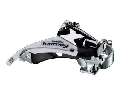 Переключатель велосипедный Shimano Tourney TY500, передний, хомут 31,8 мм, для 42T, без упаковки, AFDTY500TSM6