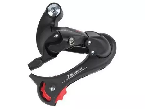 Переключатель велосипедный SUNRACE M37, задний, 7 скоростей, 13T-30T, длинная лапка, под резьбу, RDM37.LDB0.0S4.BX