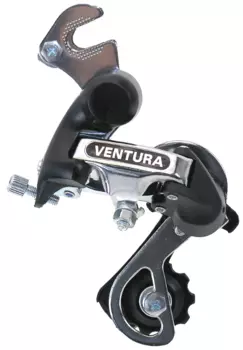Переключатель велосипедный VENTURA, задний, для 6/7 скоростей, длинный крюк, 5-680305, 5-680016
